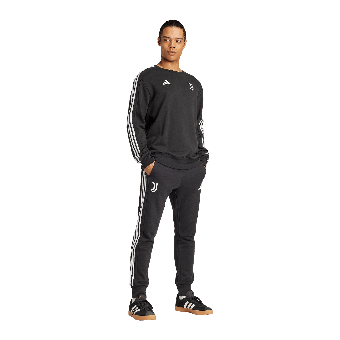 adidas Juventus Turin DNA Trainingshose Schwarz