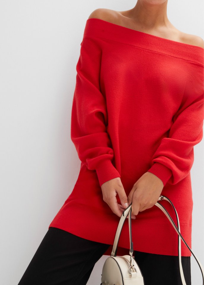 Off-Shoulder-Pullover