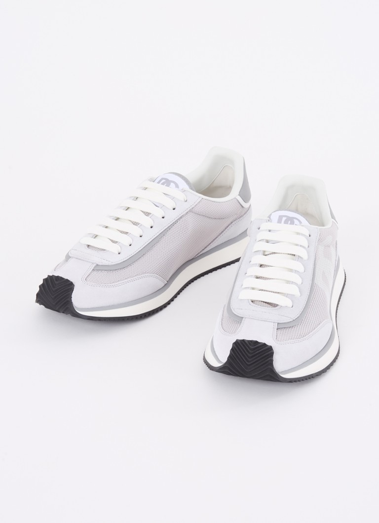 Sneakers Dolce & Gabbana in mesh imbottito con dettagli in pelle di vitello