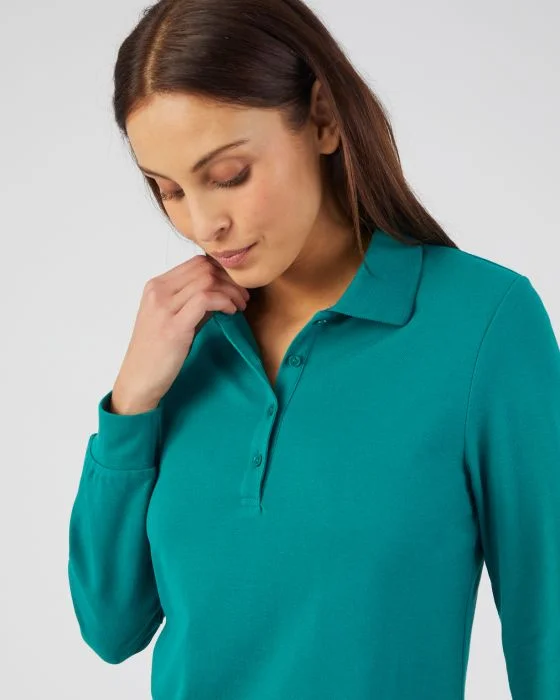 Polo maille piquée