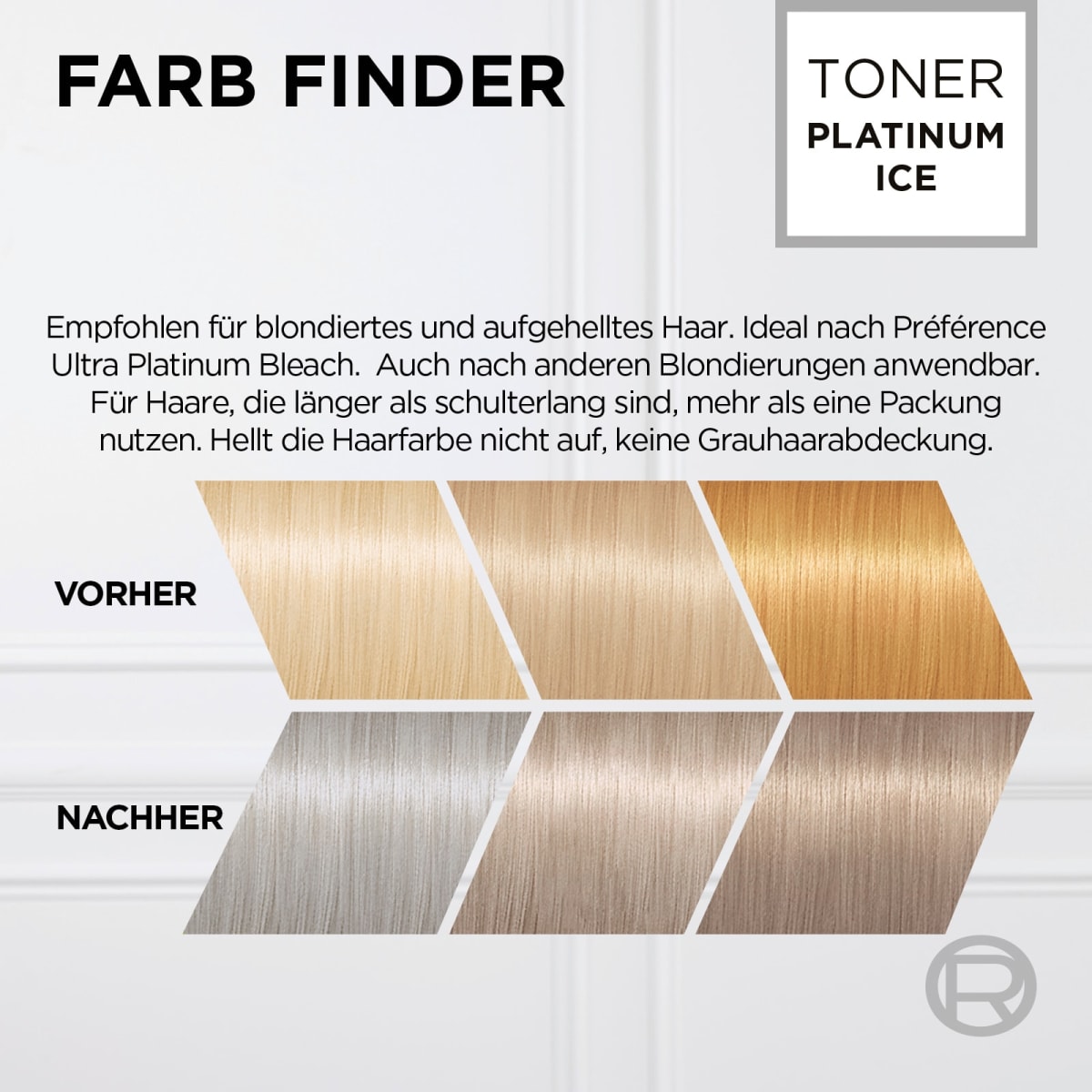 Haartoner 01 Platinum Ice, 1 St