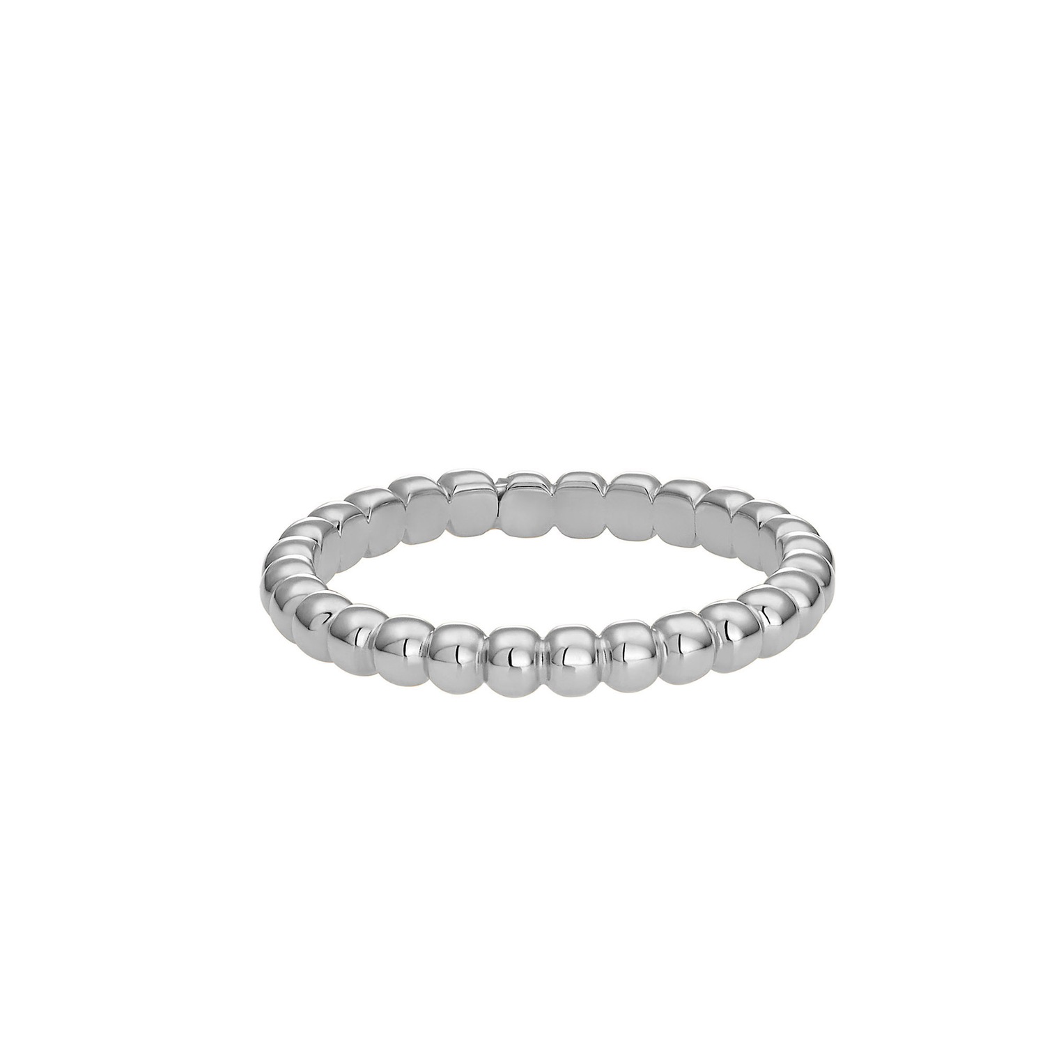 Heideman Globi Ring, Polished Silver Color