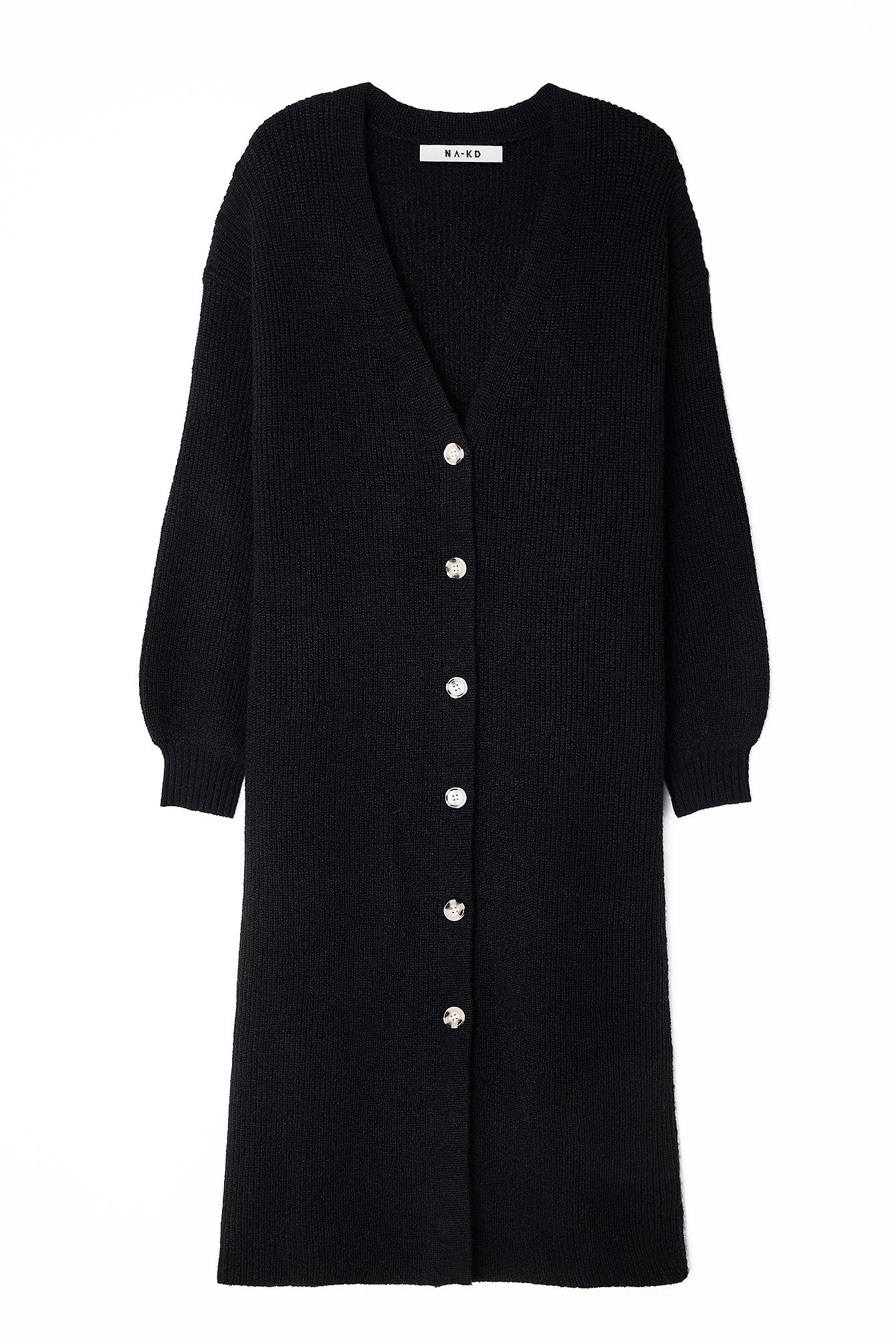 Lange Strickjacke