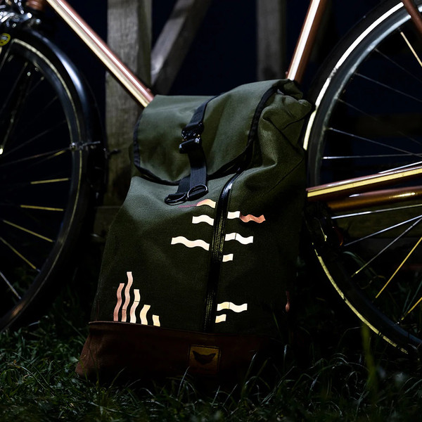 REFLECTIVE FABRIC STICKERS WAVES - Fahrradzubehör