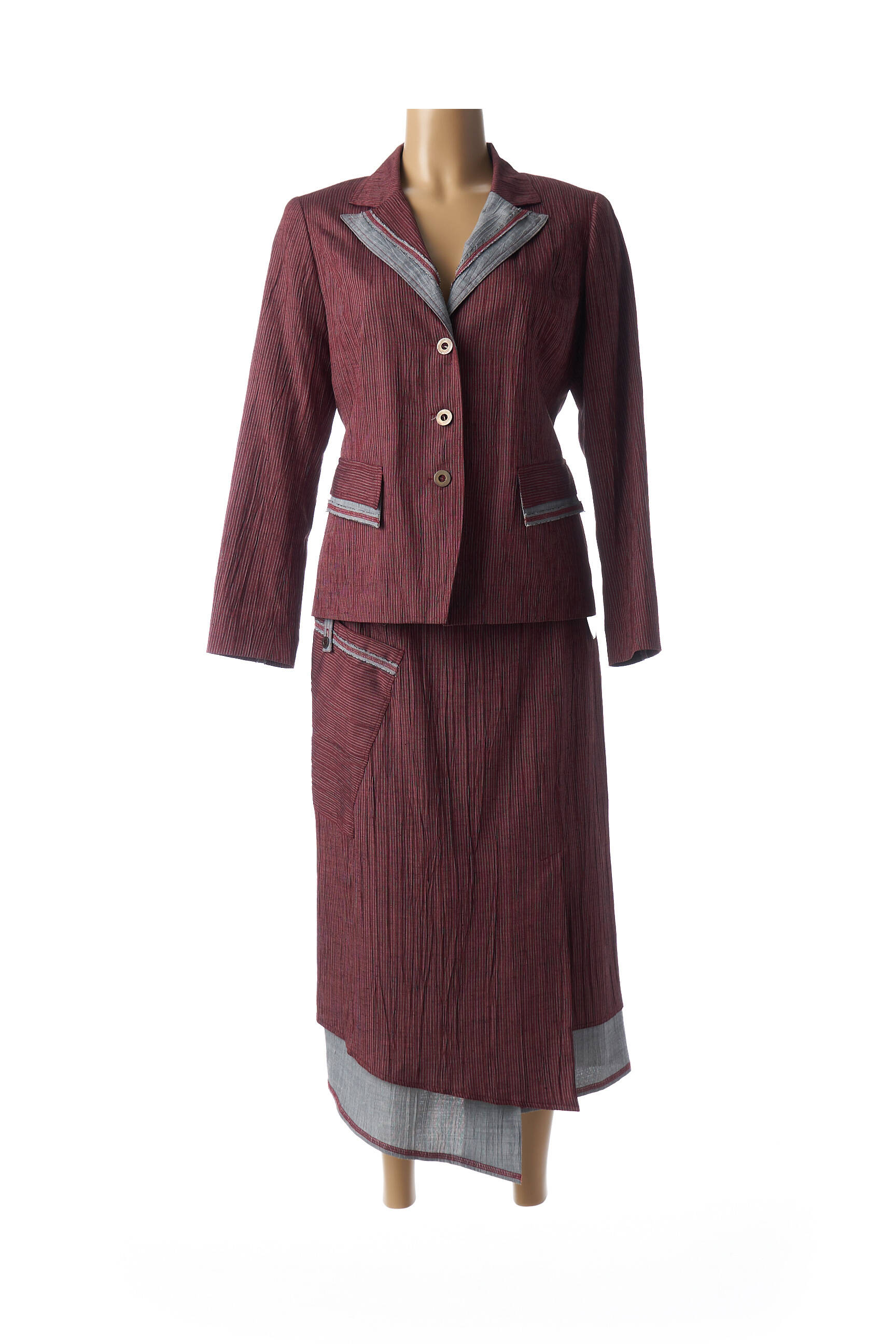 Christian Marry Ensembles Jupe Femme couleur rouge