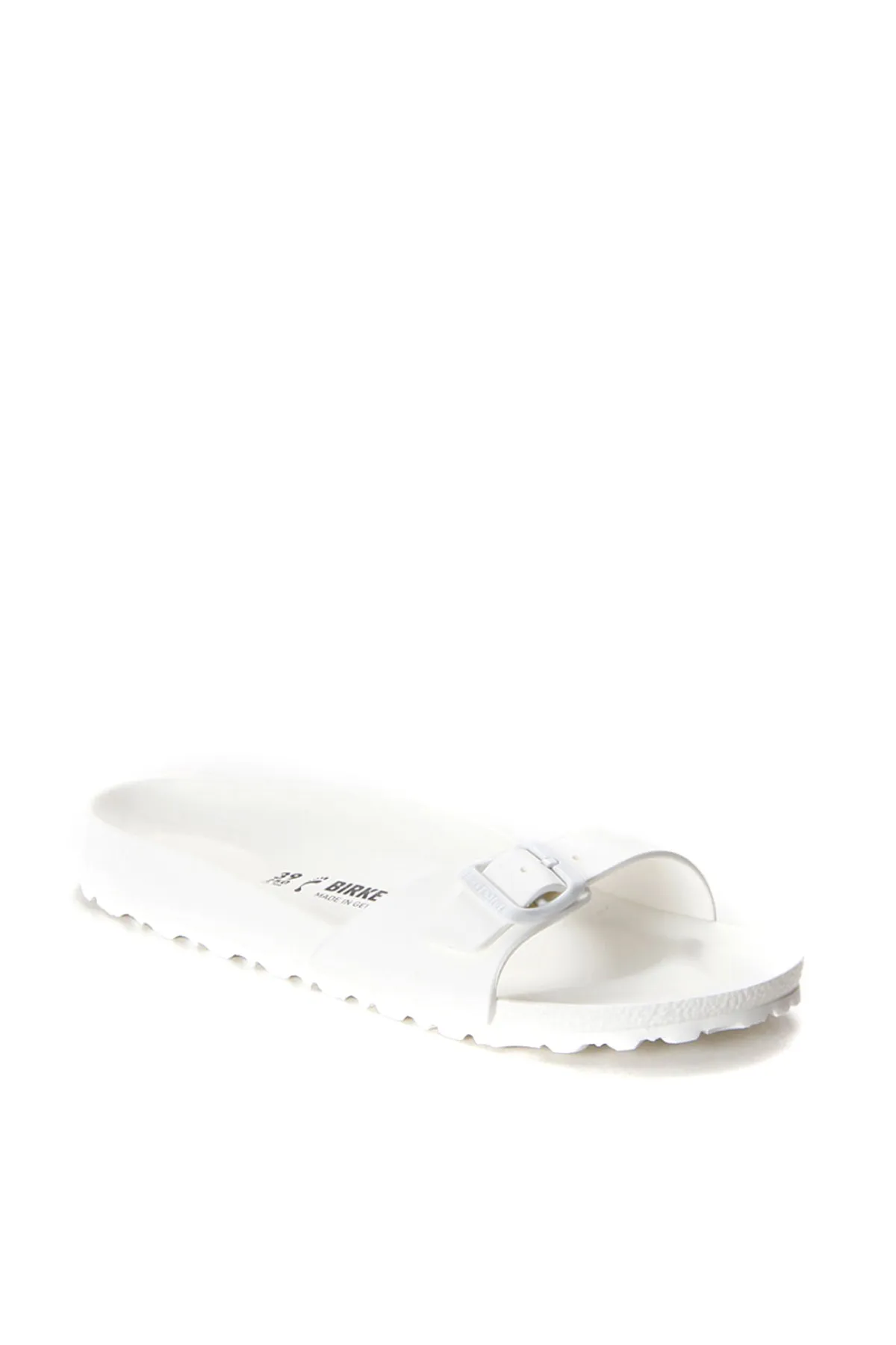 Birkenstock  Pantolette - Weiß - Flacher Absatz
