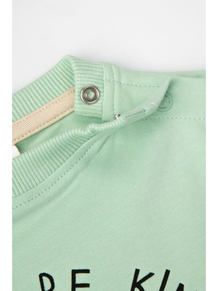 Coccodrillo T-shirt mit langen Ärmeln in in Minzfarbe günstig kaufen