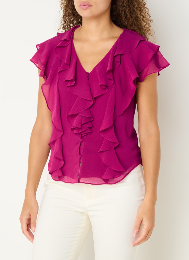 Ralph Lauren  Tuniek met volant en vlindermouw