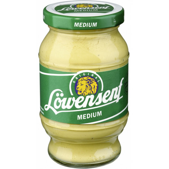 Löwensenf Senf medium würzig 250ML