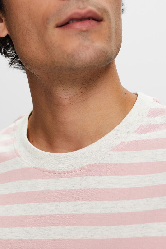 Gestreiftes T-Shirt aus Baumwolljersey
