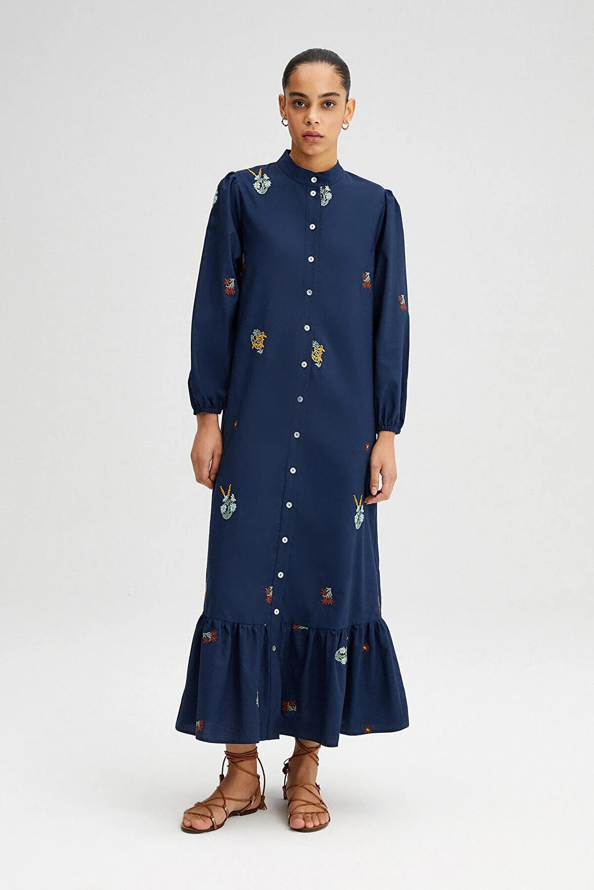 Touché Privé  Kleid - Dunkelblau - A-Linie