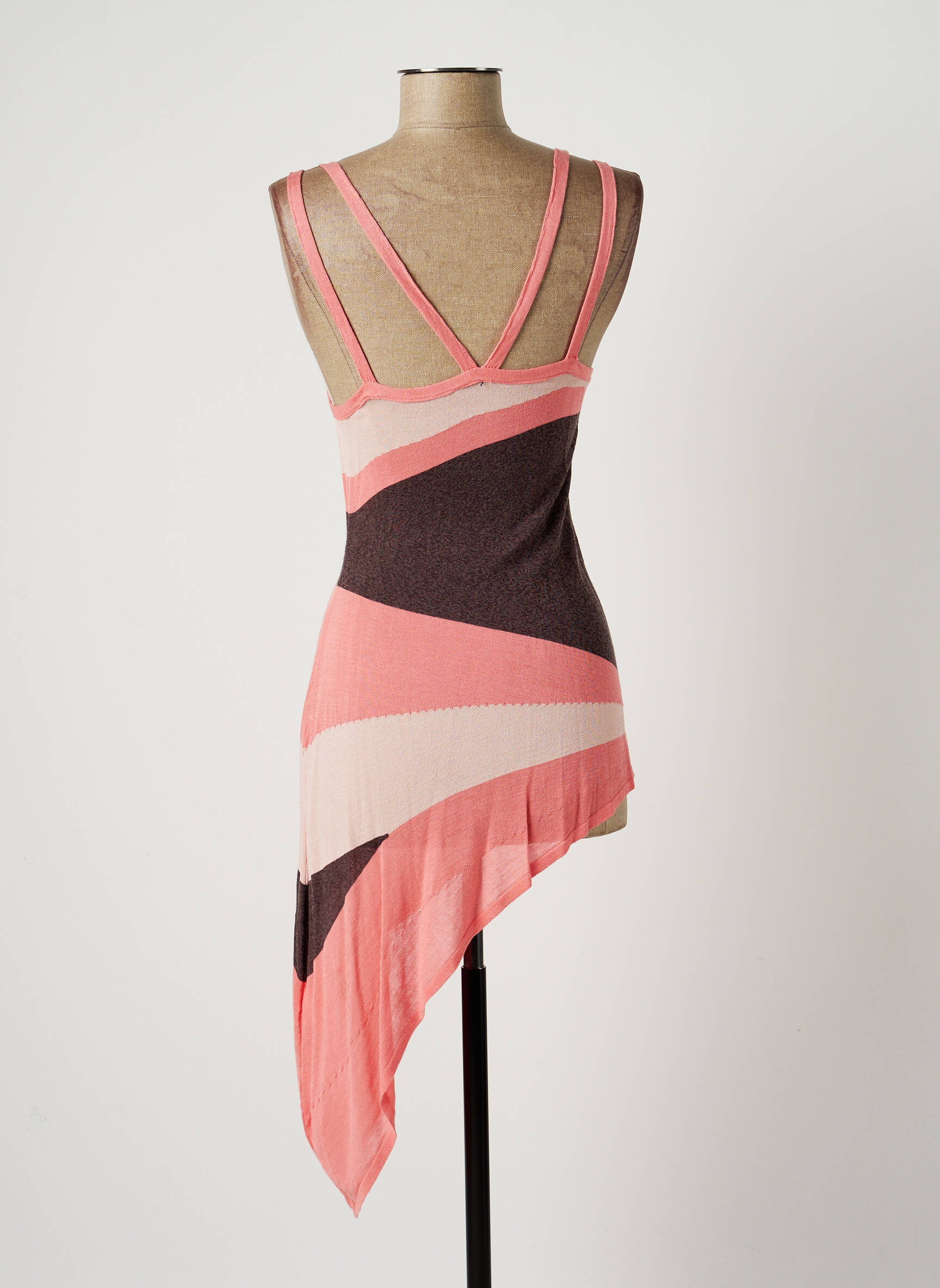 Lauren Vidal Tuniquemanchelongue Femme couleur rose