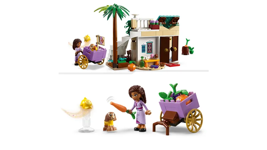 LEGO  Wish 43223 Asha in der Stadt Rosas