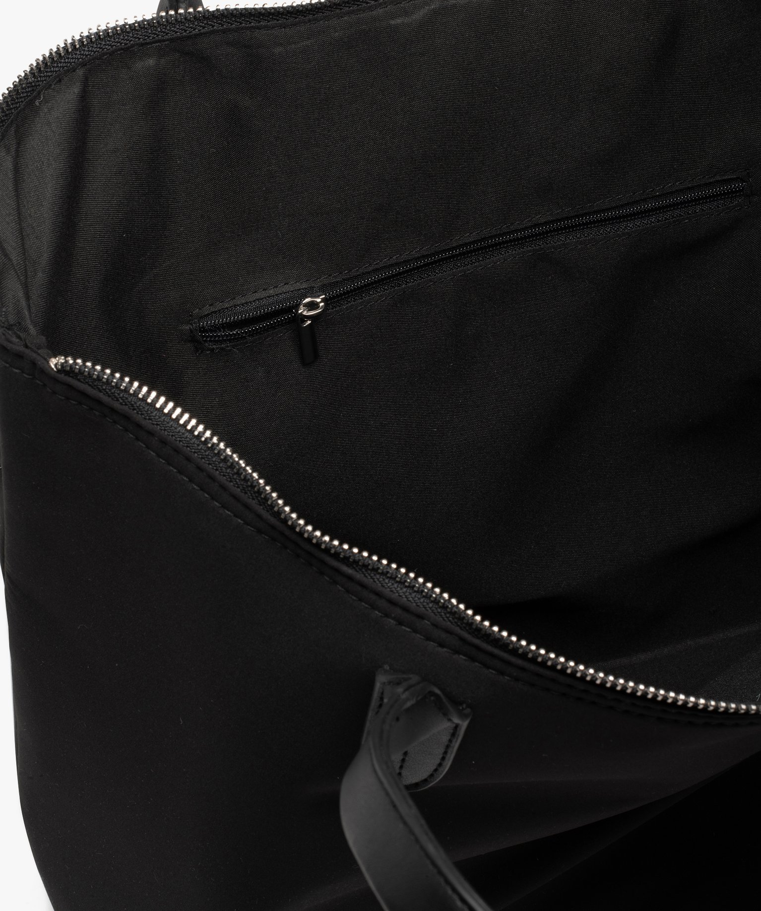 Sac cabas déperlant avec accessoires amovibles femme noir | GEMO