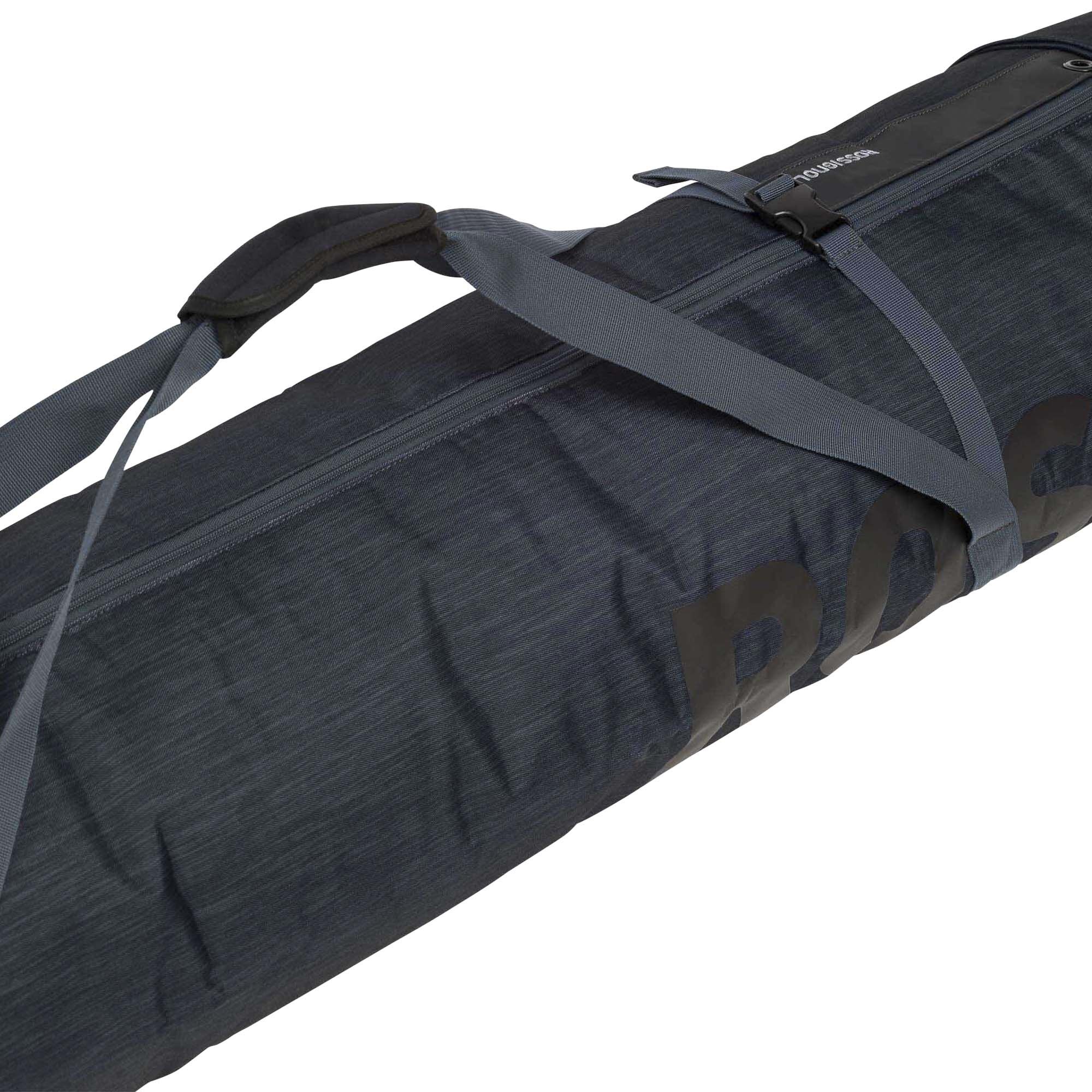 Housse à Skis Matelassée Unisexe Premium 2 Paires Extensible De 160 à 210 Cm
