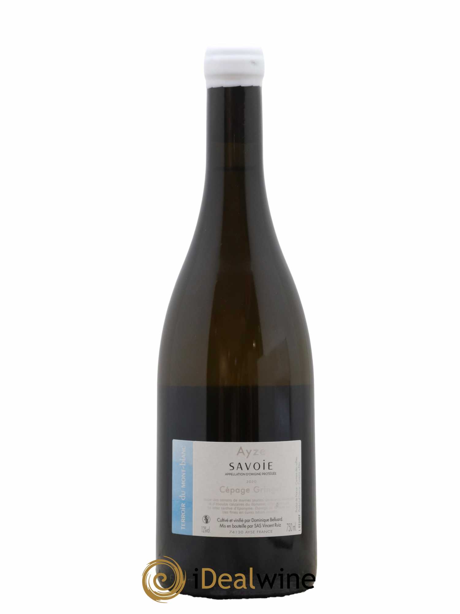 Vin de Savoie Eponyme Domaine Belluard  2020 - Lot de 1 Bouteille