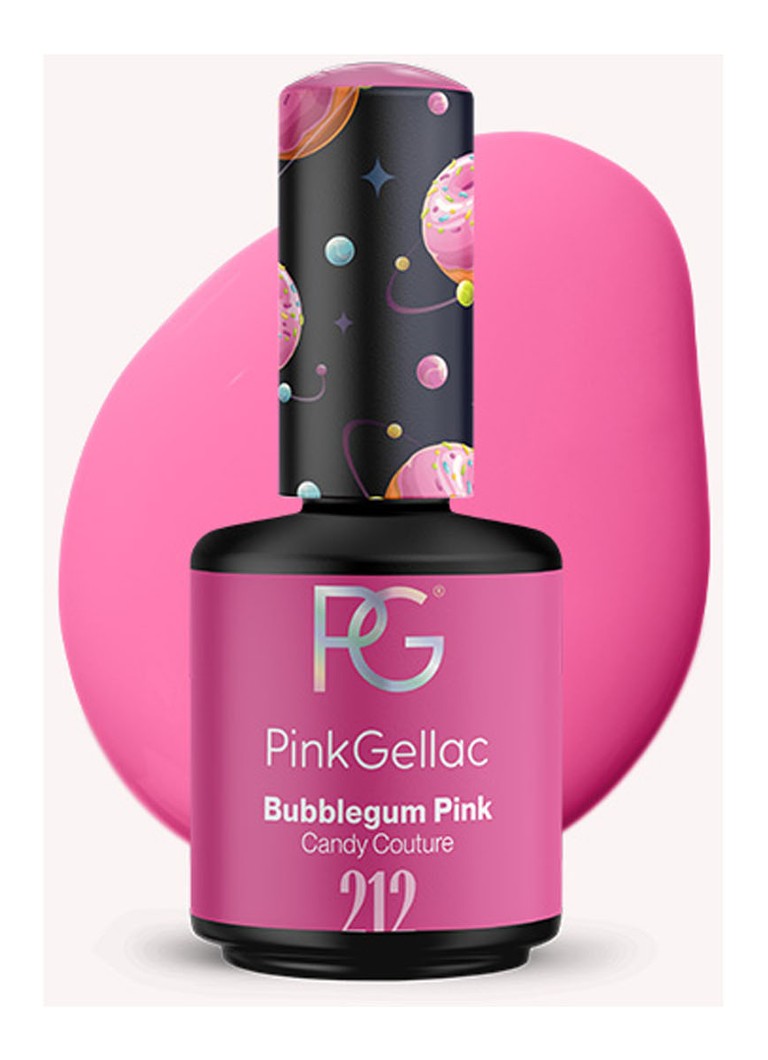 Pink Gellac 212 Bubblegum Pink - gel lak za nokte
