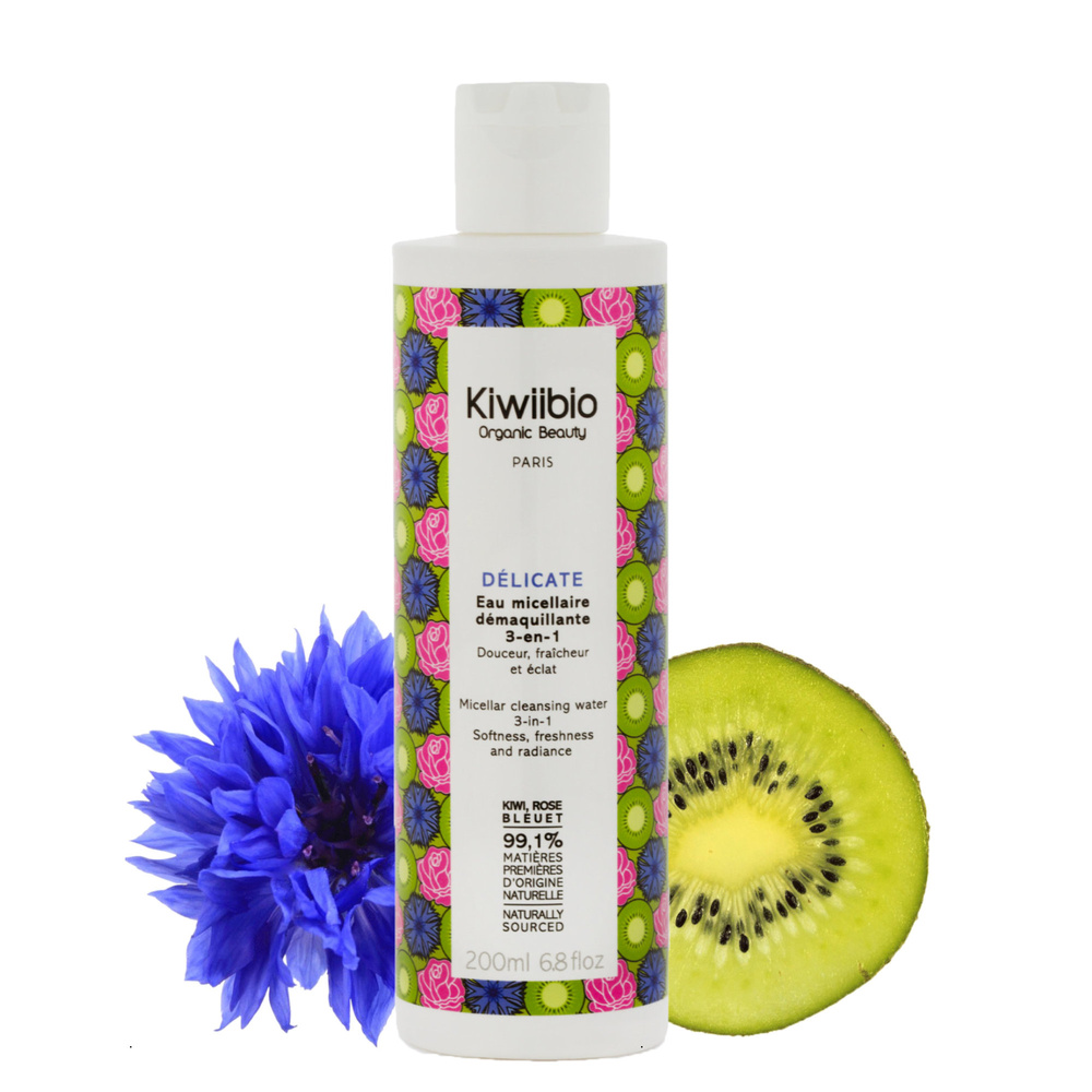 Kiwiibio DELICATE Eau Micellaire 3 en 1