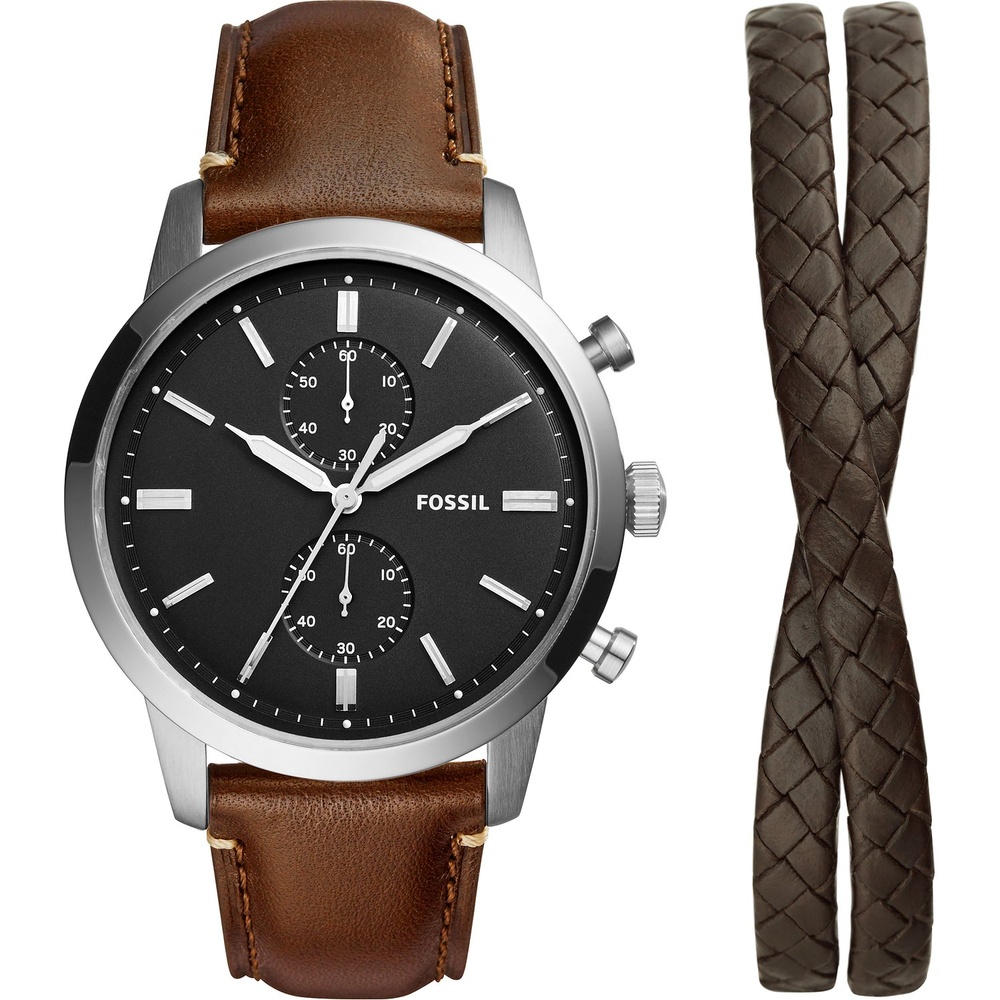 Fossil Set de montres Acier inoxydable Bijoux