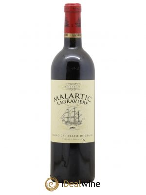 Château Malartic-Lagravière Cru Classé de Graves  2005 - Lot de 1 Bouteille
