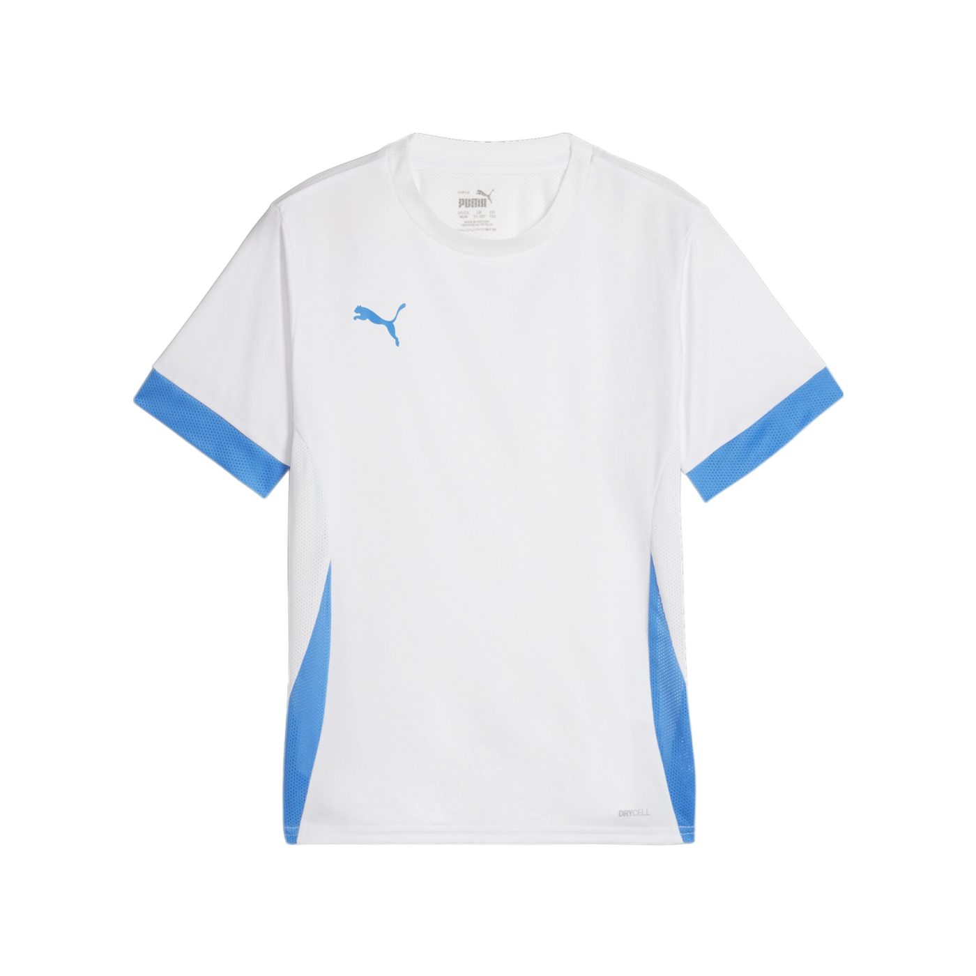 PUMA teamGOAL Matchday Trikot Kids Weiss Blau F12