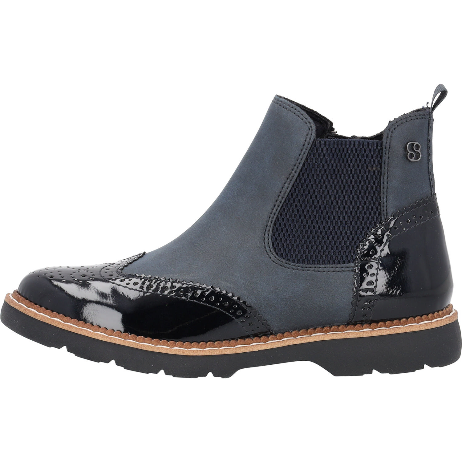 s. Oliver 25444, Stiefeletten, Damen, NAVY COMB.