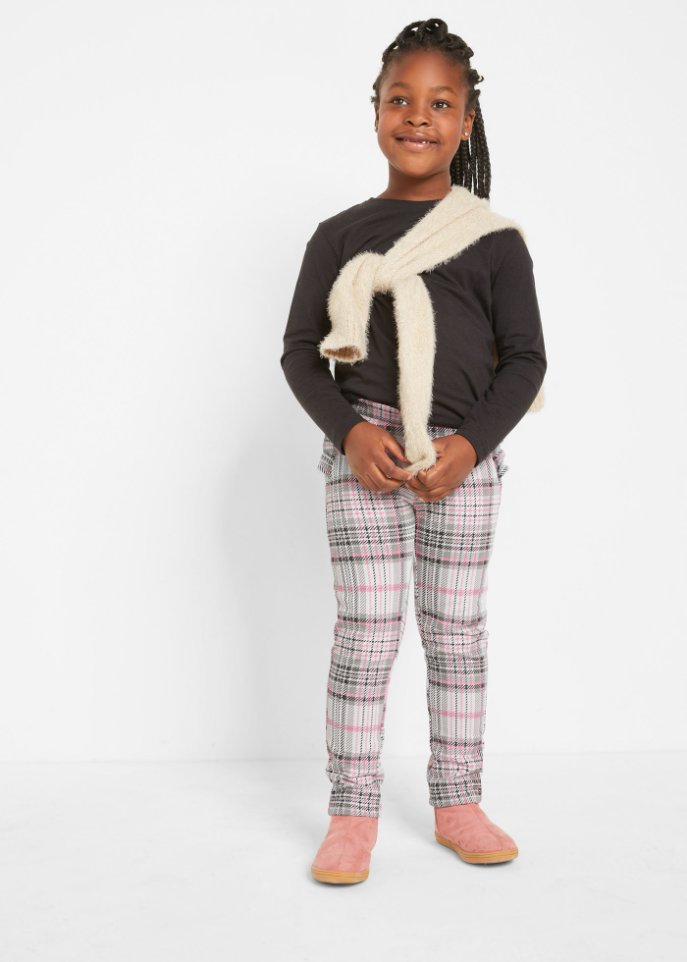Mädchen Thermo-Leggings mit Rüschen