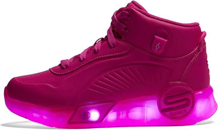 SKECHERS Mädchen Sneaker rot S-LIGHTS REMIX