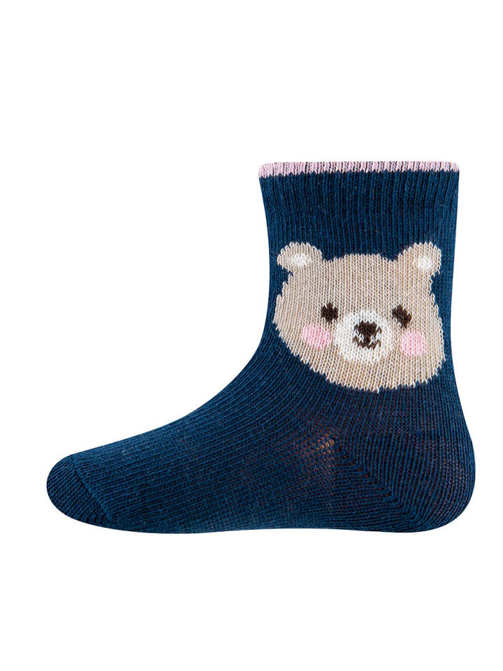 ewers 3er-Set Socken 3er Pack gemustert in Braun günstig kaufen