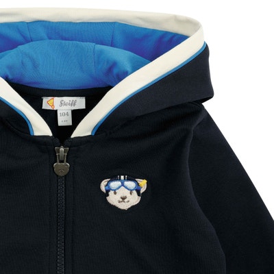 Sweatjacke, dunkelblau für Jungs