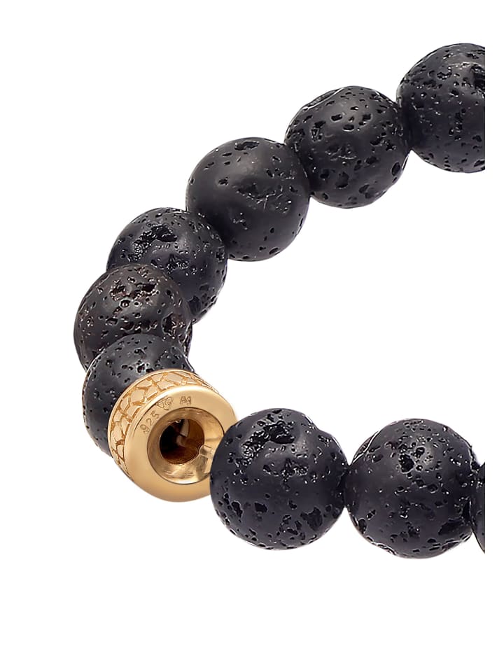 KUZZOI Armband 925 Sterling Silber Kugel in Gold günstig kaufen