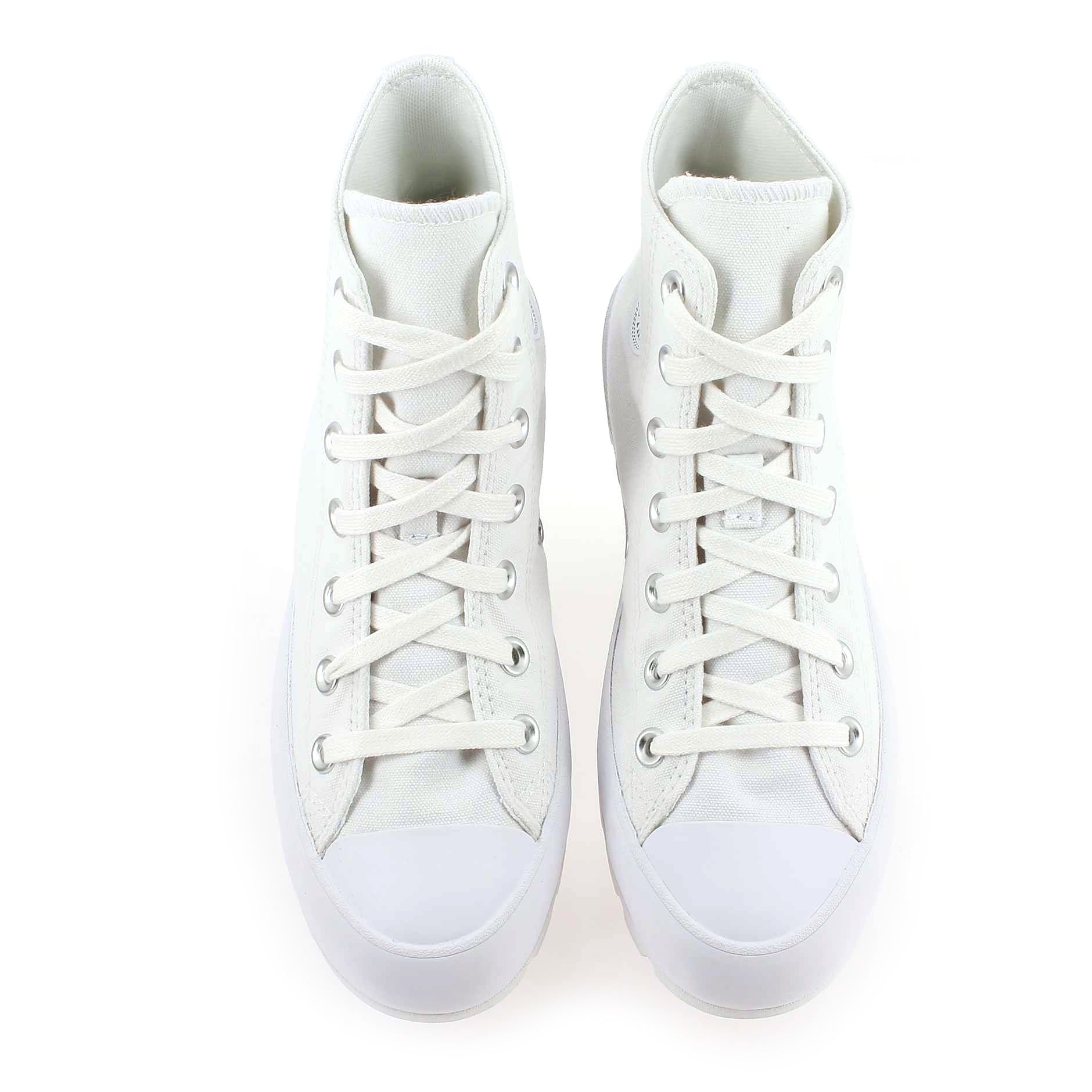 Converse  CHUCK TAYLOR ALL STAR LUGGED HI - Blanc