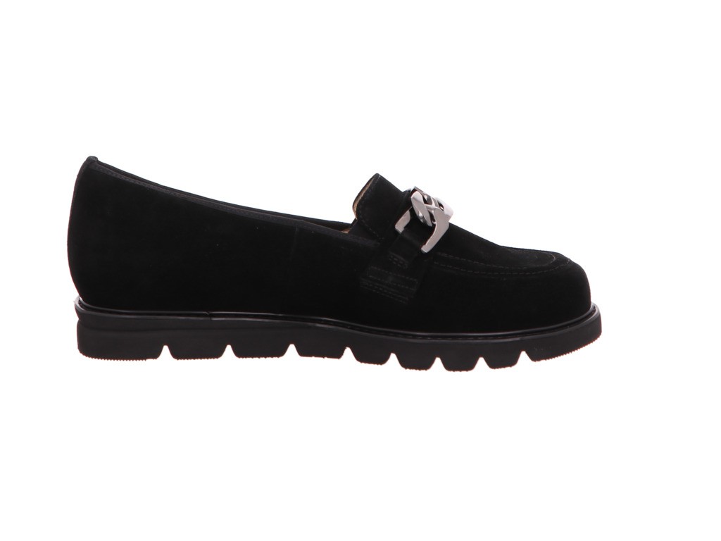 HASSIA Komfort Slipper schwarz Pisa