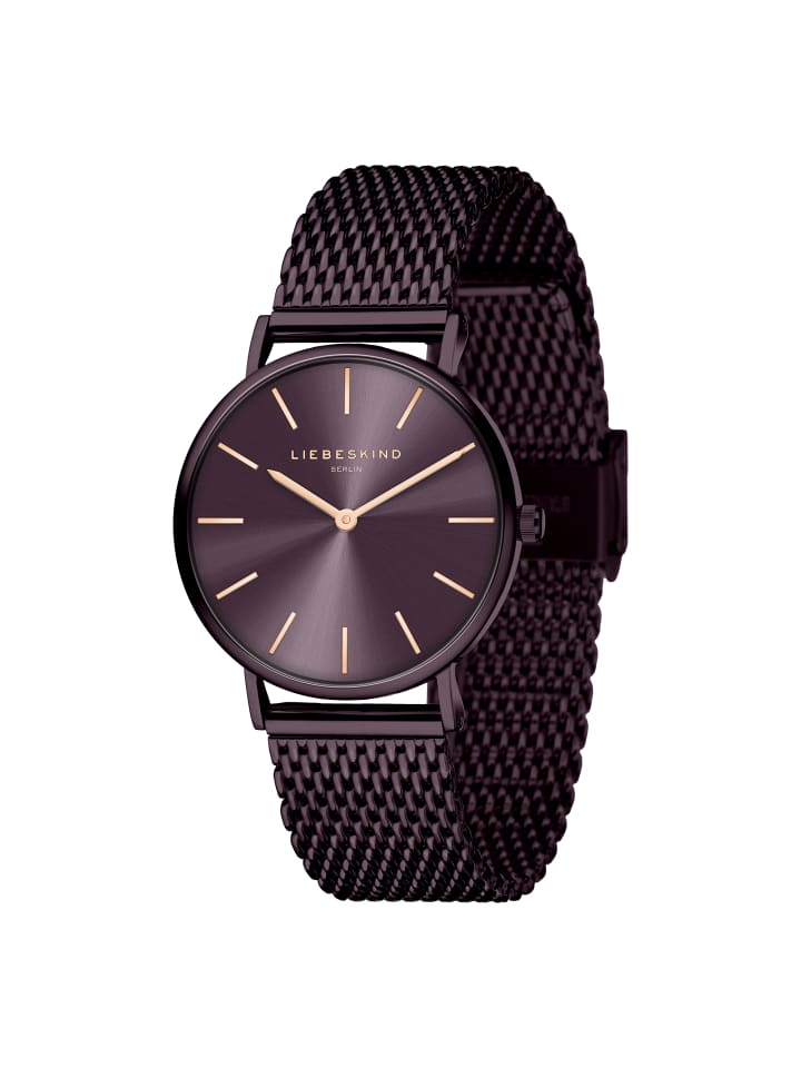 LIEBESKIND BERLIN Armbanduhr in lila günstig kaufen onesize