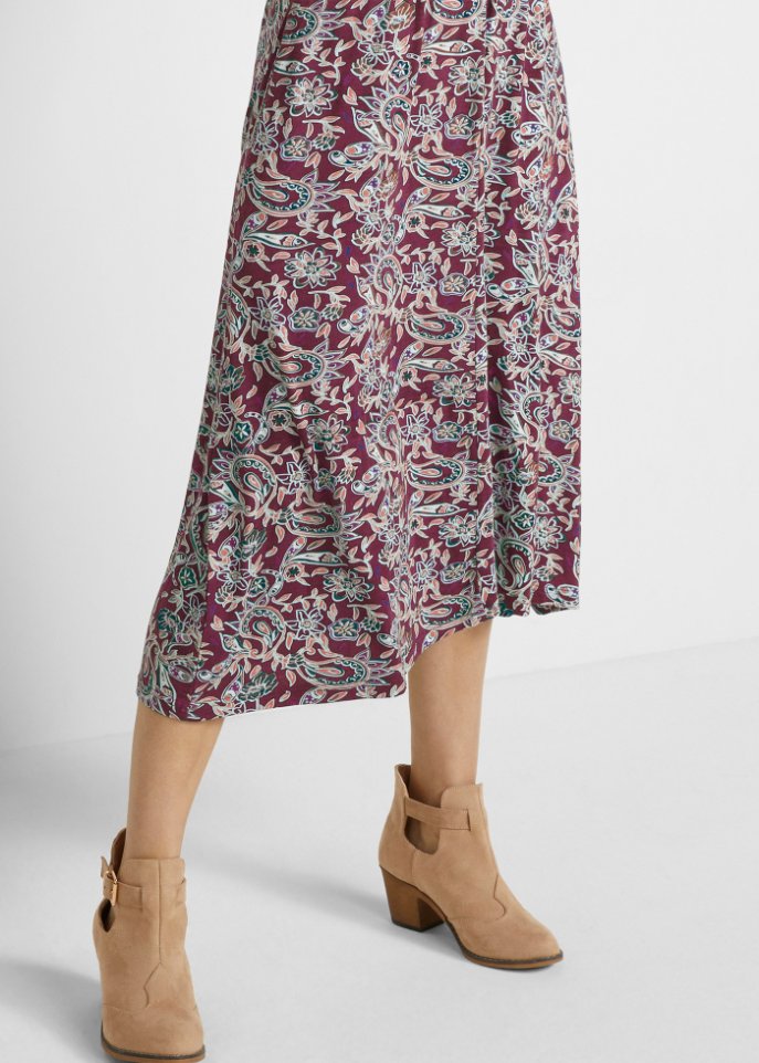 Jerseykleid in Midilänge