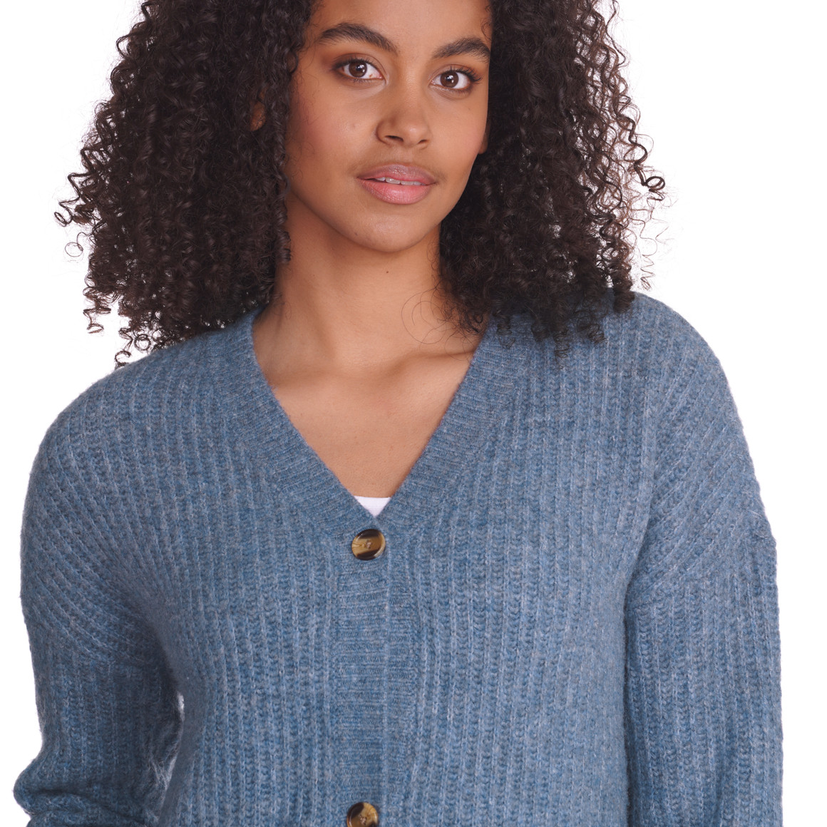 Damen Strickjacke mit zwei Taschen