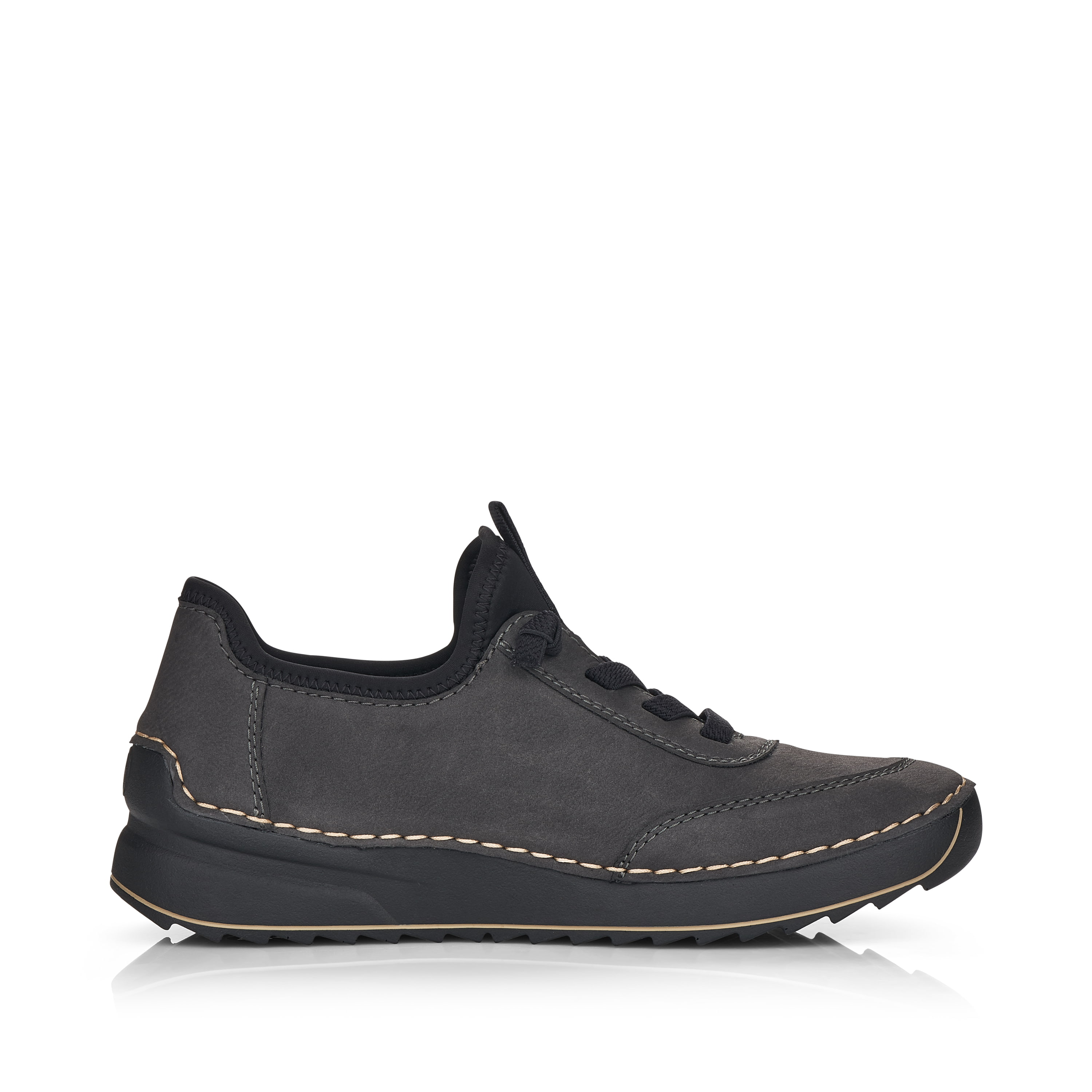 Rieker Damen Slipper granitgrau