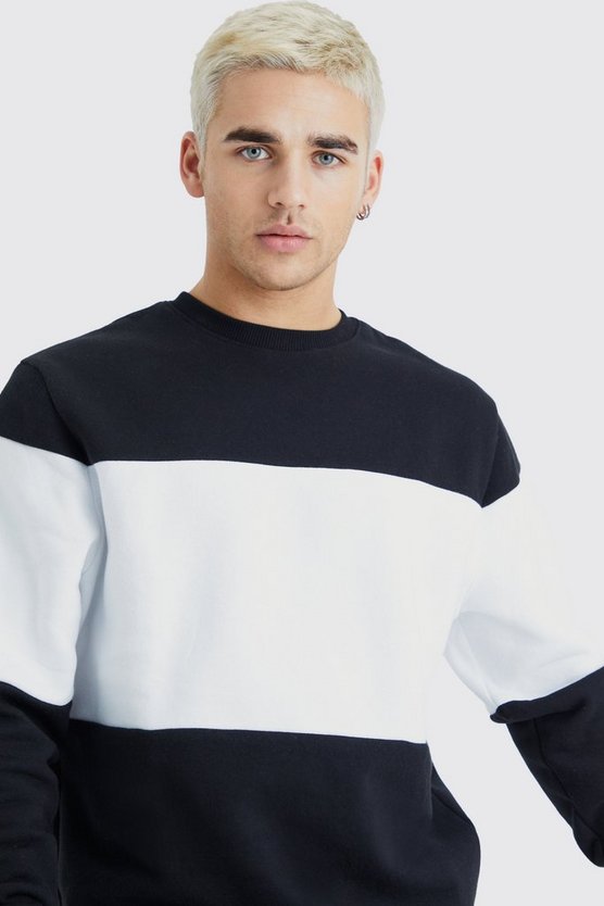 Colour Block Sweater