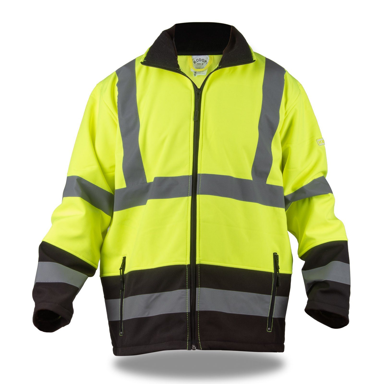 FSH Arbeitsjacke Rodopi reflektierende Softshell Warnschutzjacke in gelb-oder orange