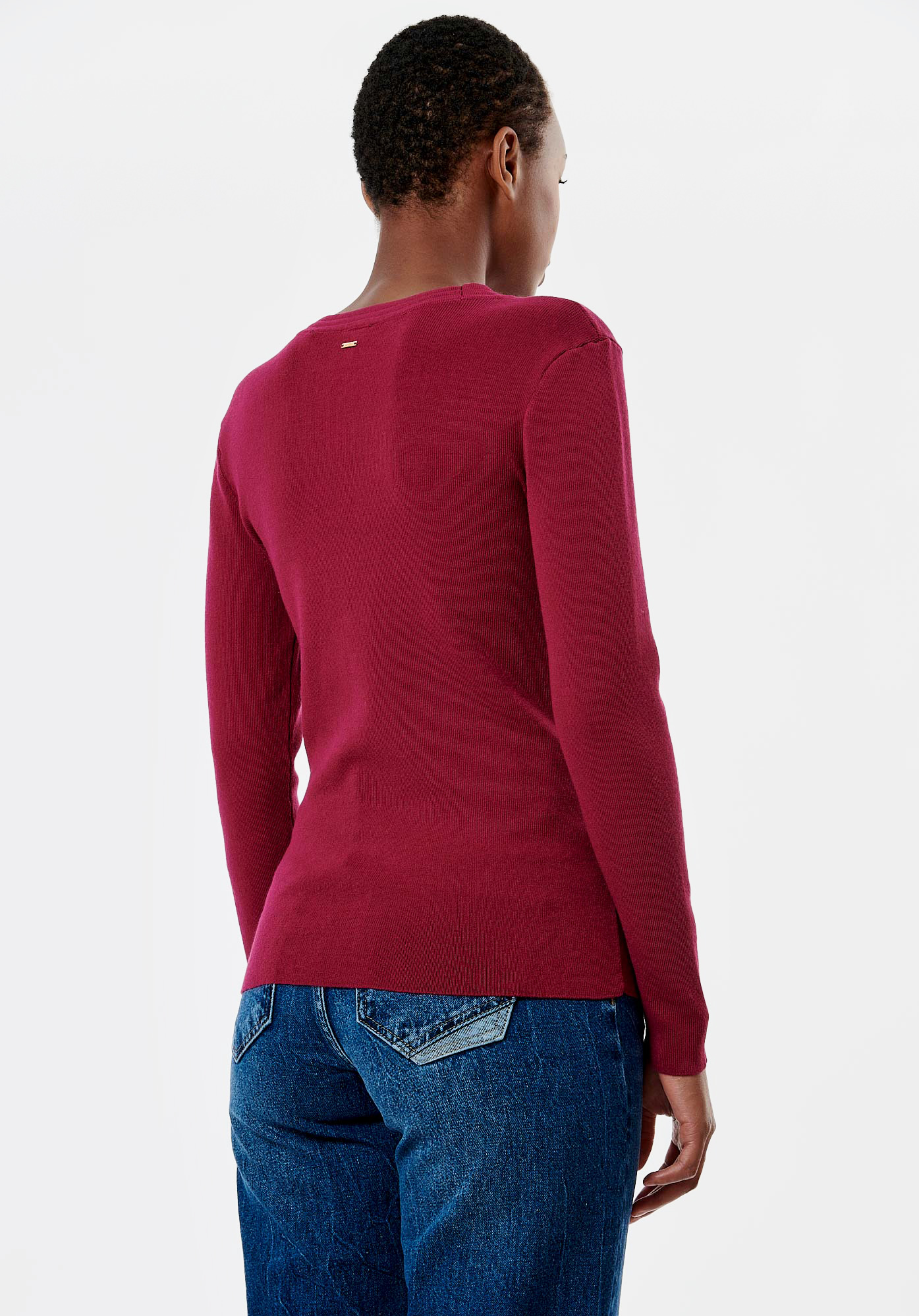 LUZ    Pull fuchsia femme