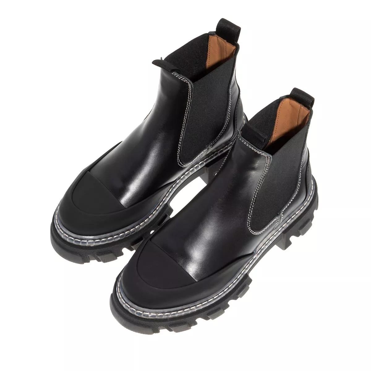 GANNI Stiefeletten schwarz Chelsea Boot