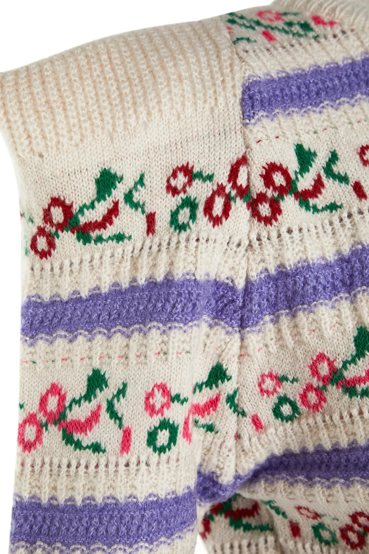 Trendyol Collection  Steinfarbener Strickpullover mit Rundhalsausschnitt und selbstgemustertem Muster TWOAW24KZ00211