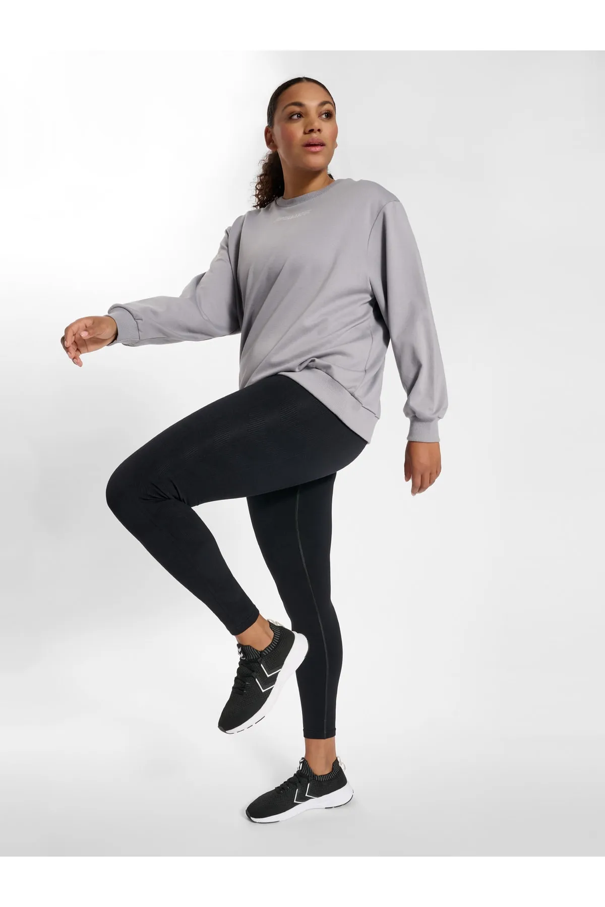 hummel  Sport-Leggings - Schwarz - Mittlerer Bund