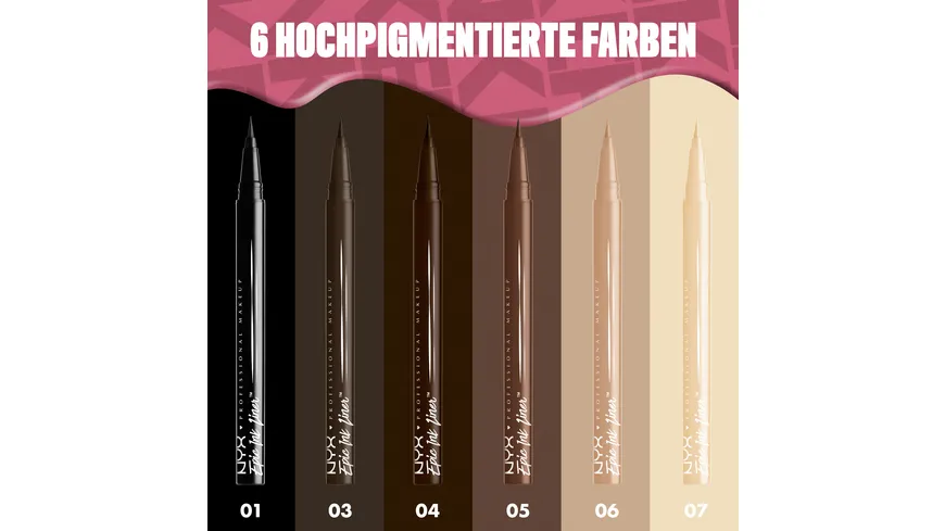 NYX PROFESSIONAL MAKEUP Epic Inc Liner 1 ml 1 - Black
