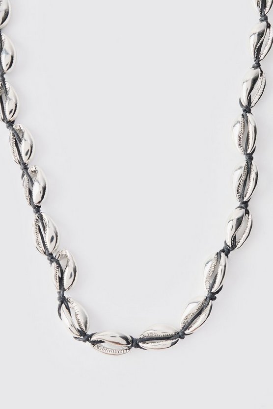 Shell Charm Rope Necklace