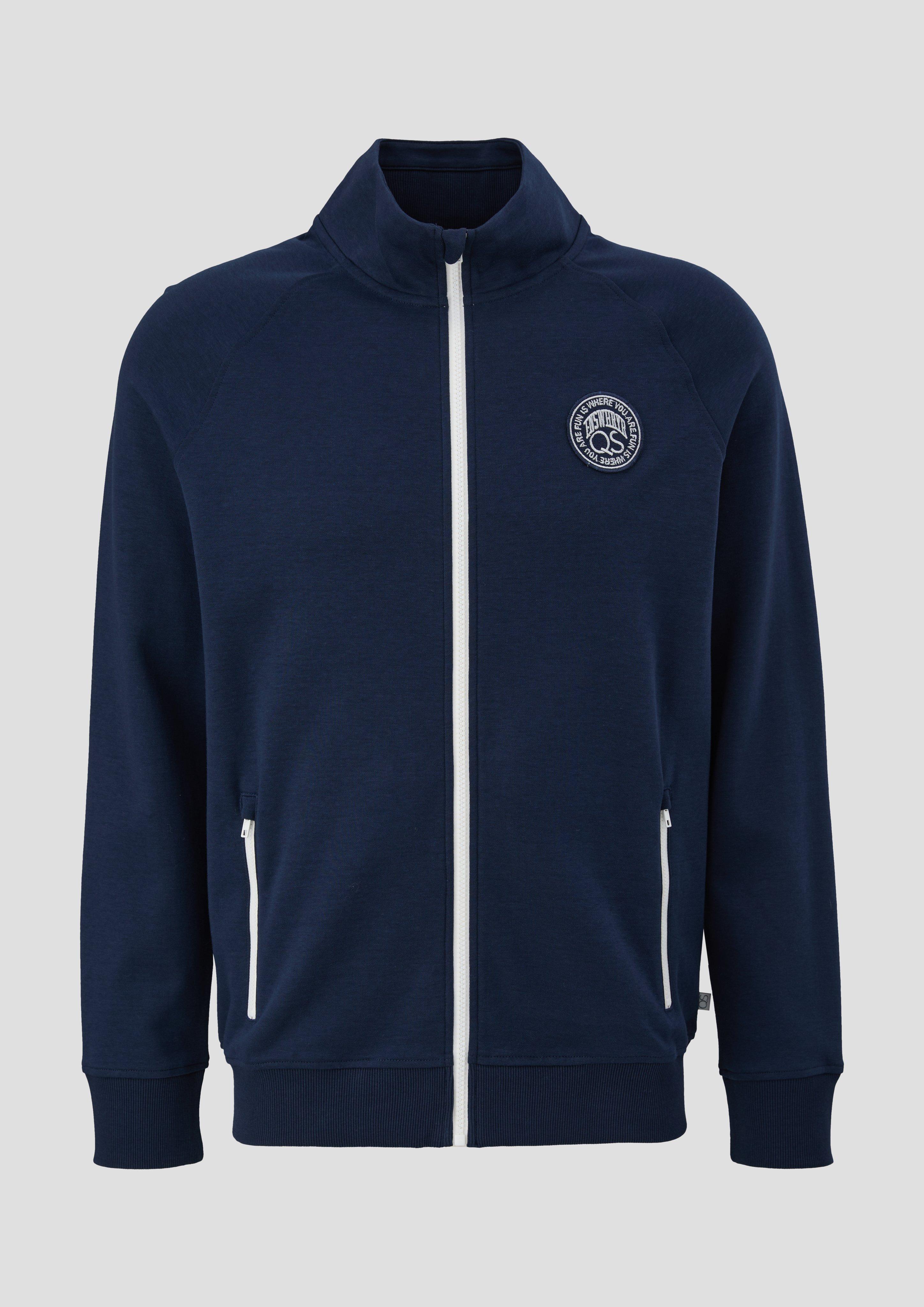 Sweatjacke aus Baumwollmix  2135032-58L0