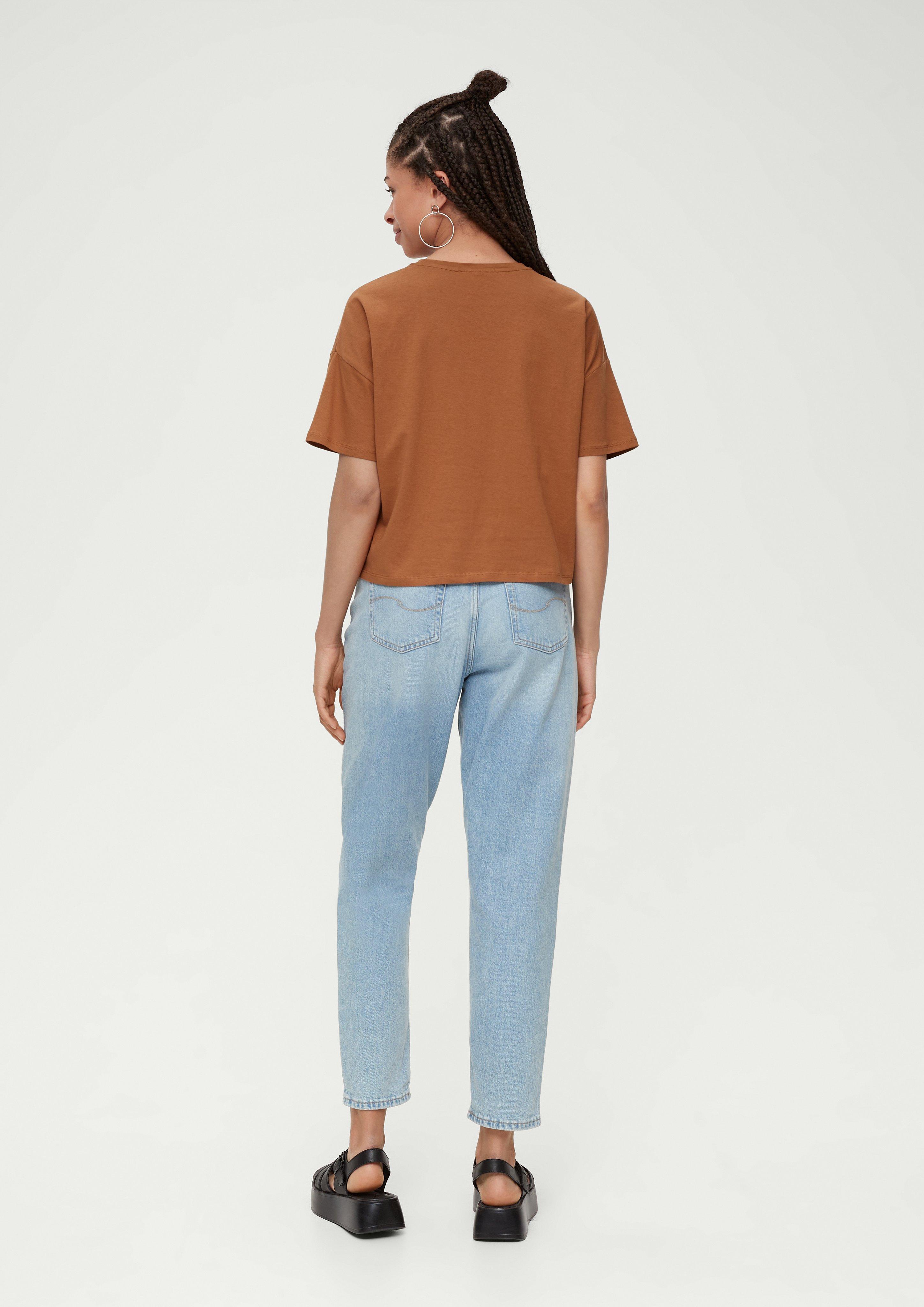 Baumwollshirt mit Frontprint  2131307-87D0