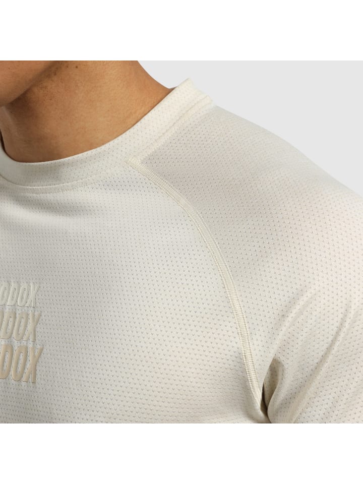 SMILODOX T-Shirt Powerfit Triple in Creme günstig kaufen