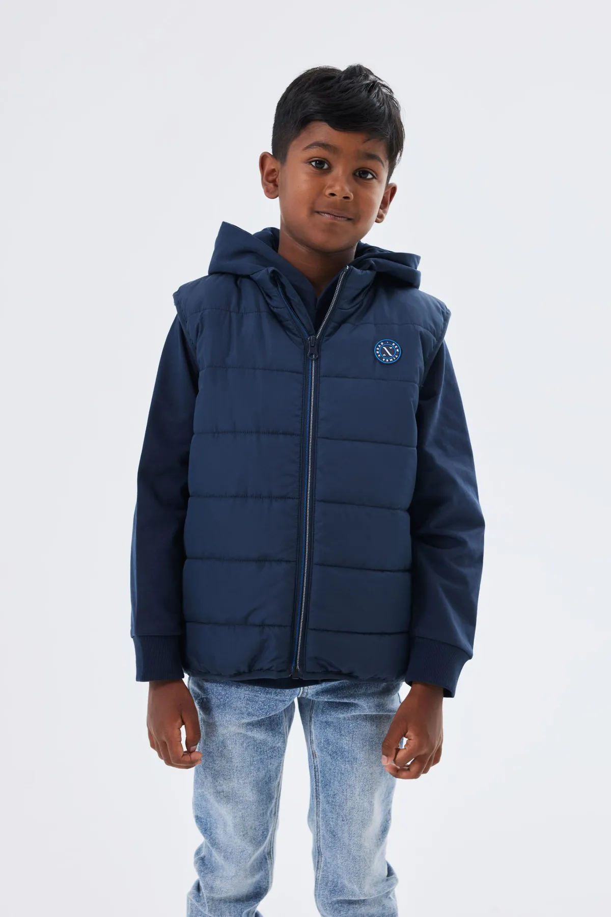 name ıt  Weste - Dunkelblau - Puffer