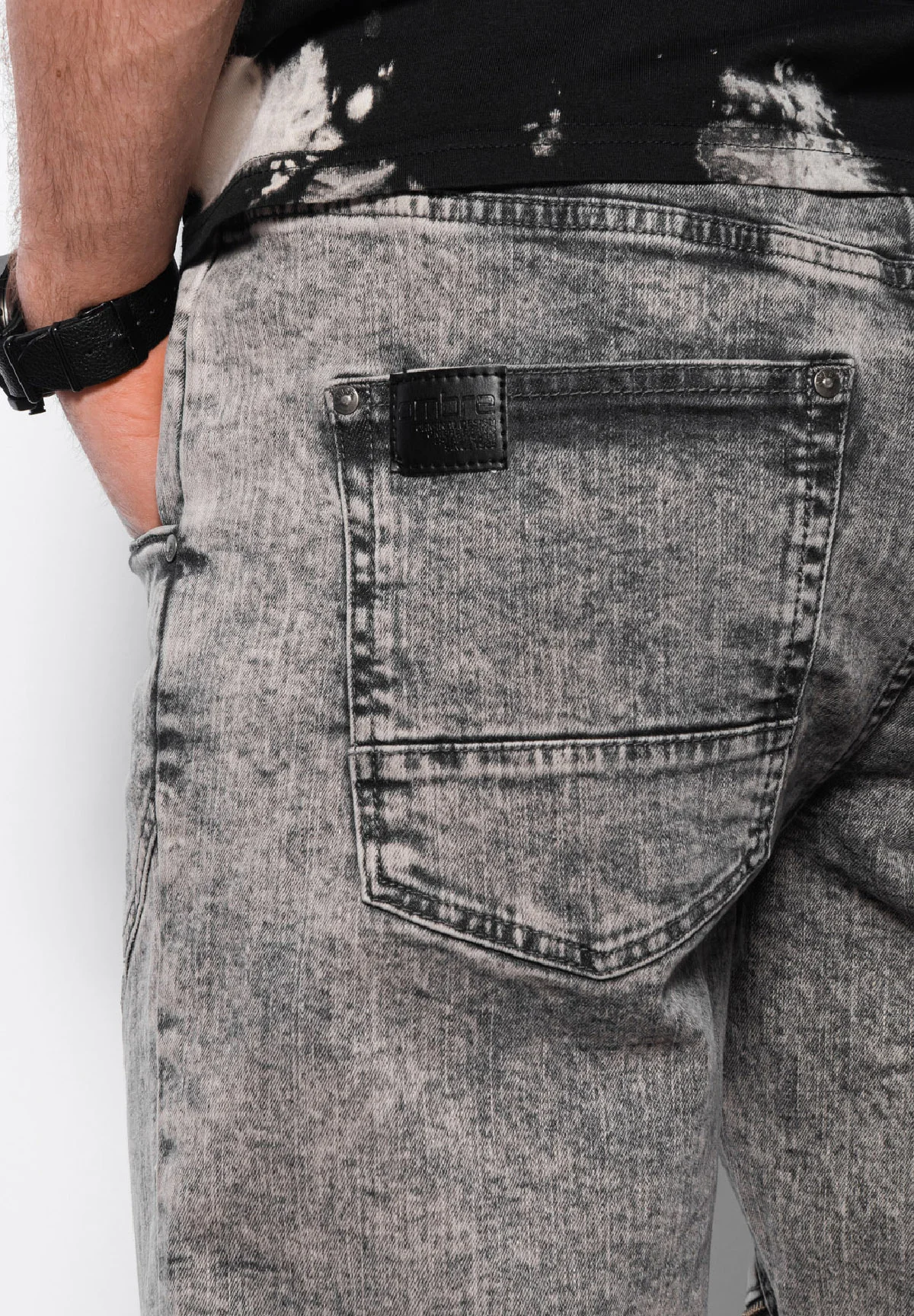 Ombre CON DECORACIÓN - Vaqueros slim fit